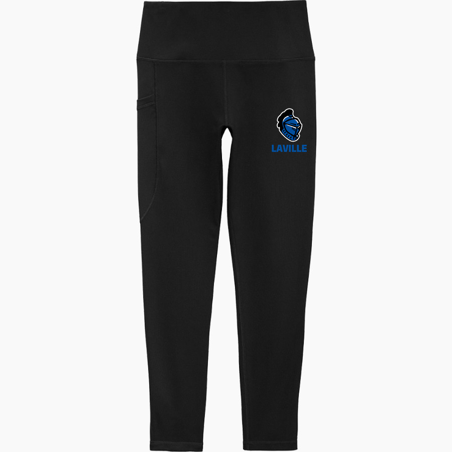 LAVILLE HIGH SCHOOL LANCERS Sport-Tek Women's 7/8 High-Rise Legging