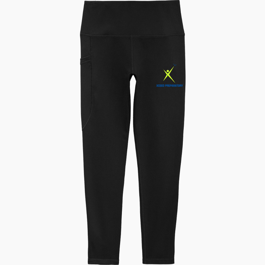 Xceed Preparatory Xceed Preparatory Sport-Tek Women's 7/8 High-Rise Legging