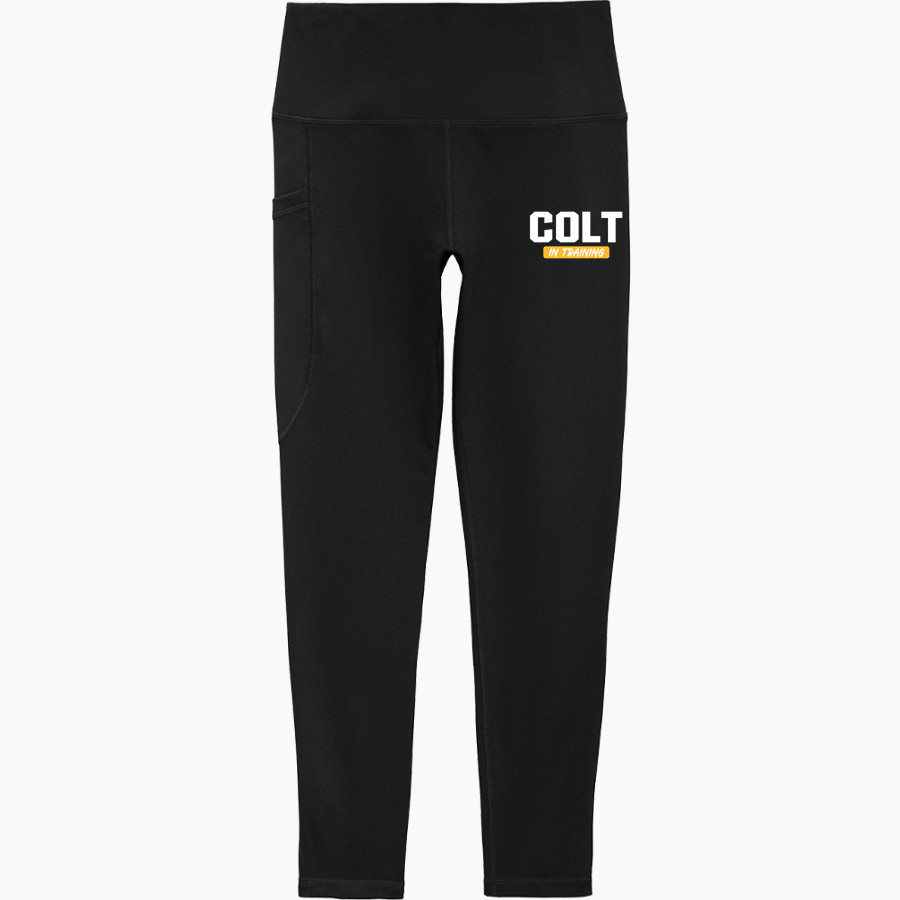 Cape Fear Colts <span class="pdp-name-mascot">Cape Fear Colts</span> Sport-Tek Women's 7/8 High-Rise Legging
