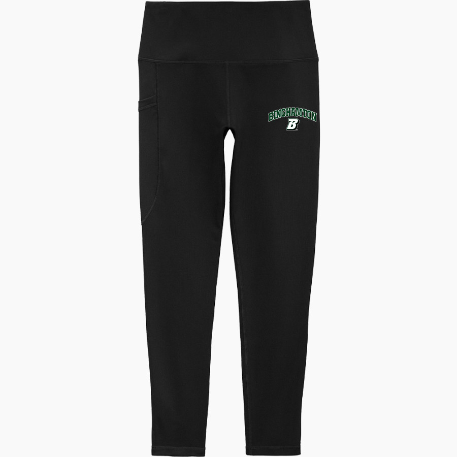 Binghamton University Sport-Tek Women's 7/8 High-Rise Legging