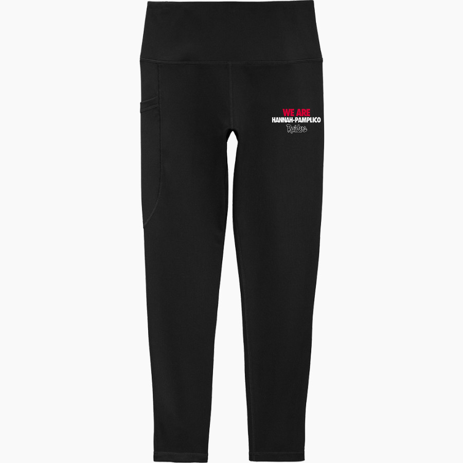 Hannah-Pamplico Raiders Raiders <span class="pdp-name-mascot">Hannah-Pamplico Raiders</span> Sport-Tek Women's 7/8 High-Rise Legging