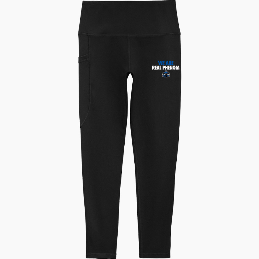 Real Phenom Basketball <span class="pdp-name-mascot">Real Phenom Basketball Club</span> Sport-Tek Women's 7/8 High-Rise Legging