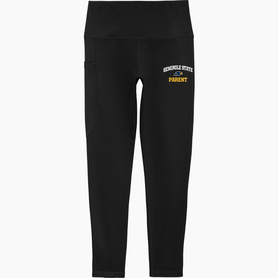 Seminole State College Raiders <span class="pdp-name-mascot">Seminole State Raiders</span> Sport-Tek Women's 7/8 High-Rise Legging