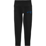Clarksville Academy Cougars <span class="pdp-name-mascot">Clarksville Academy Cougars</span> Sport-Tek Women's 7/8 High-Rise Legging Front Thumbnail