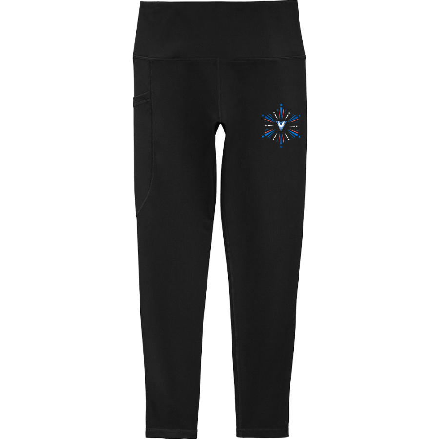 Vale Elementary Eagles <span class="pdp-name-mascot">Vale Elementary Eagles</span> Sport-Tek Women's 7/8 High-Rise Legging