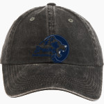BARTLESVILLE HIGH SCHOOL BRUINS <span class="pdp-name-mascot">BARTLESVILLE BRUINS</span> Port Authority Women's Garment Washed Hat Front Thumbnail