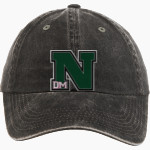 NORTH HIGH SCHOOL POLAR BEARS <span class="pdp-name-mascot">NORTH POLAR BEARS</span> Port Authority Women's Garment Washed Hat Front Thumbnail