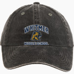 Washington Local Schools Online Store <span class="pdp-name-mascot">WHITMER PANTHERS</span> Port Authority Women's Garment Washed Hat Front Thumbnail
