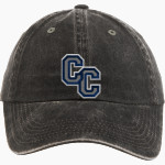 Columbia Cougars <span class="pdp-name-mascot">Columbia Cougars</span> Port Authority Women's Garment Washed Hat Front Thumbnail