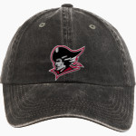 BETHESDA CHRISTIAN HIGH SCHOOL PATRIOTS Port Authority Women's Garment Washed Hat Front Thumbnail
