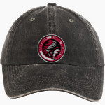 FOSTORIA HIGH SCHOOL REDMEN Port Authority Women's Garment Washed Hat Front Thumbnail