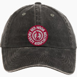 Red Hook Faculty Association RHFA Port Authority Women's Garment Washed Hat Front Thumbnail