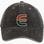Plainfield East Bengals Port Authority Women's Garment Washed Hat Front Thumbnail