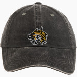 MAQUOKETA VALLEY HIGH SCHOOL WILDCATS <span class="pdp-name-mascot">MAQUOKETA VALLEY WILDCATS</span> Port Authority Women's Garment Washed Hat Front Thumbnail