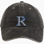 RICHMOND HIGH SCHOOL BLUE DEVILS <span class="pdp-name-mascot">RICHMOND BLUE DEVILS</span> Port Authority Women's Garment Washed Hat Front Thumbnail