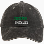 Gunderson Grizzlies <span class="pdp-name-mascot">Gunderson Grizzlies</span> Port Authority Women's Garment Washed Hat Front Thumbnail