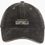Chattanooga Prep Sentinels Port Authority Women's Garment Washed Hat Front Thumbnail