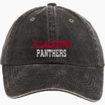 Pleasanton Middle School Panthers <span class="pdp-name-mascot">Pleasanton Panthers</span> Port Authority Women's Garment Washed Hat Front Thumbnail
