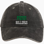 PROVO HIGH SCHOOL BULLDOGS <span class="pdp-name-mascot">PROVO BULLDOGS</span> Port Authority Women's Garment Washed Hat Front Thumbnail