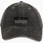 West Ottawa Panthers <span class="pdp-name-mascot">West Ottawa Panthers</span> Port Authority Women's Garment Washed Hat Front Thumbnail
