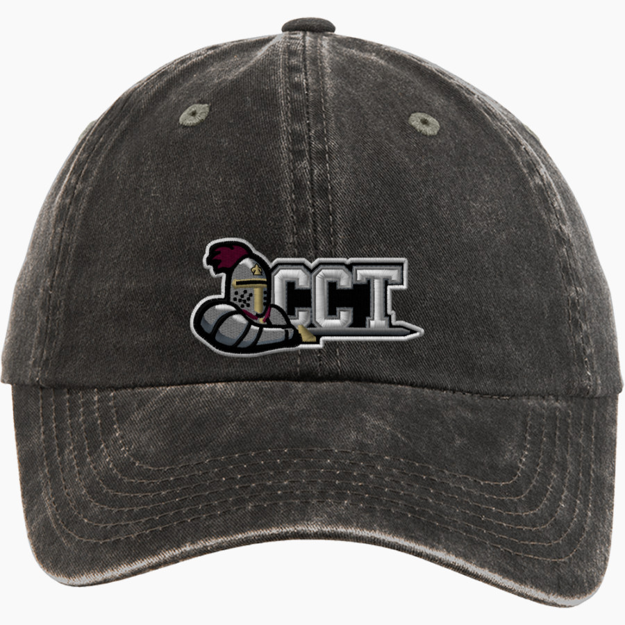 CAPE COD REG TECH HIGH SCHOOL CRUSADERS Port Authority Women's Garment Washed Hat