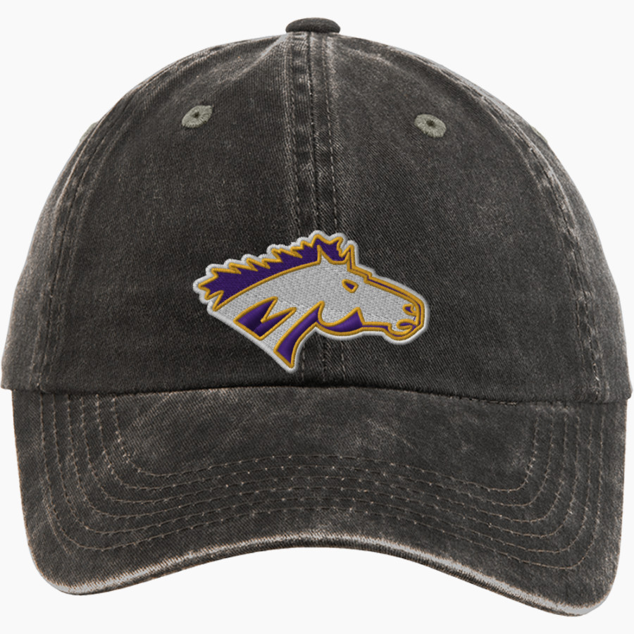MEADOWBROOK ACADEMY MUSTANGS Port Authority Women's Garment Washed Hat