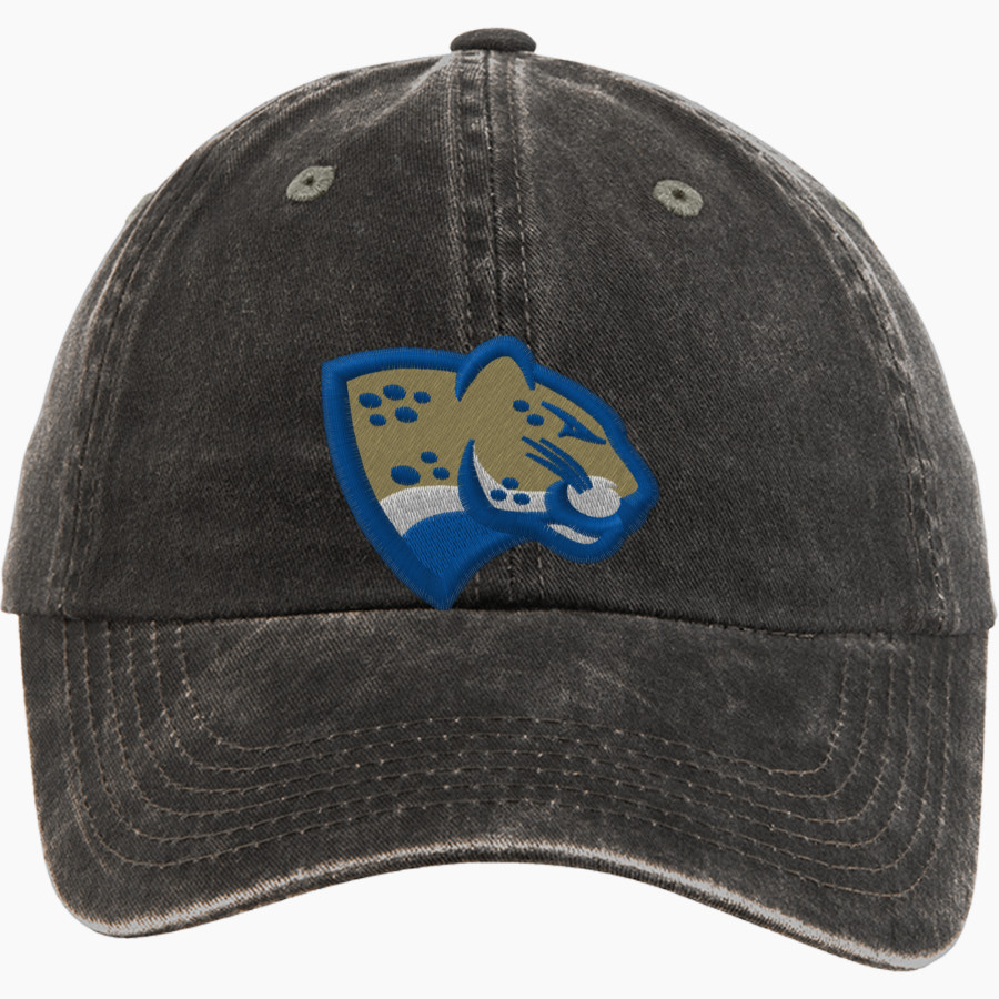 Divine Savior Academy Jaguars <span class="pdp-name-mascot">Divine Savior Academy Jaguars</span> Port Authority Women's Garment Washed Hat