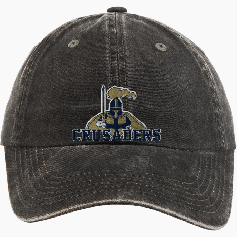 St Joseph Crusaders <span class="pdp-name-mascot">Saint Joseph Academy Crusaders</span> Port Authority Women's Garment Washed Hat