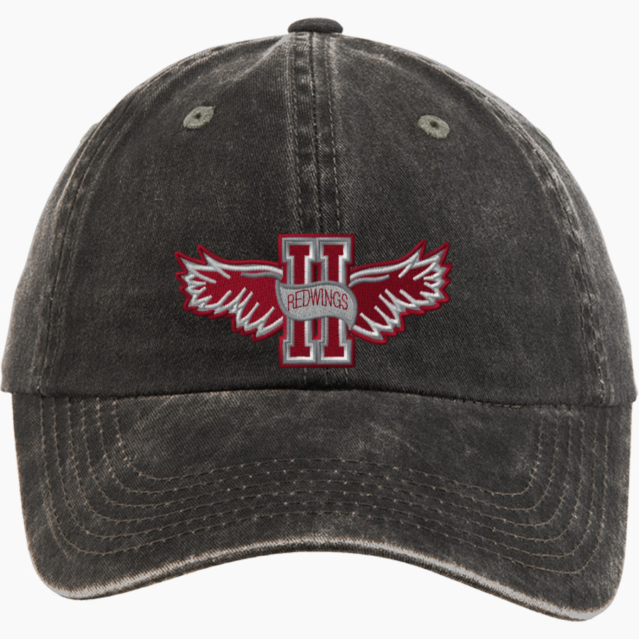 Hoboken Redwings <span class="pdp-name-mascot">Hoboken Redwings</span> Port Authority Women's Garment Washed Hat