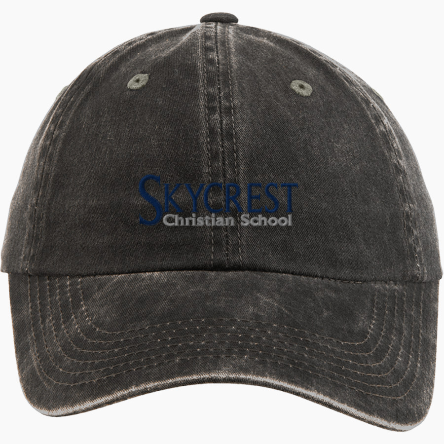 SKYCREST CHRISTIAN Skyhawks <span class="pdp-name-mascot">SKYCREST CHRISTIAN SCHOOL</span> Port Authority Women's Garment Washed Hat