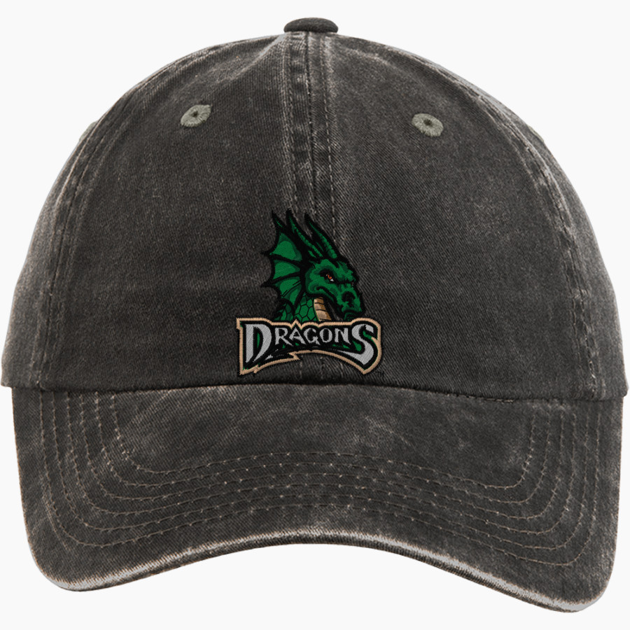 WEST DAVIDSON HIGH SCHOOL DRAGONS Port Authority Women's Garment Washed Hat