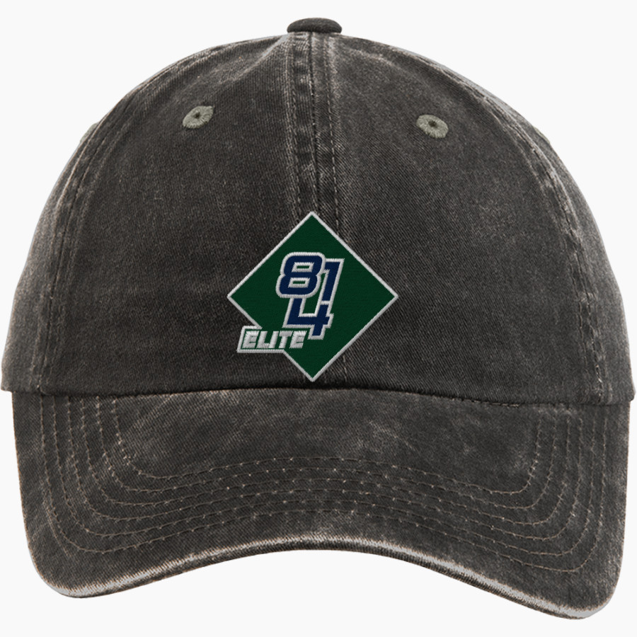 814 Elite 814 Elite <span class="pdp-name-mascot">814 Elite</span> Port Authority Women's Garment Washed Hat