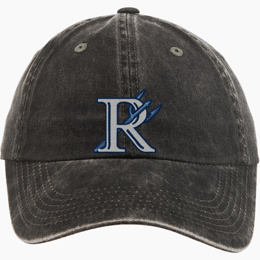 RICHMOND HIGH SCHOOL BLUE DEVILS <span class="pdp-name-mascot">RICHMOND BLUE DEVILS</span> Port Authority Women's Garment Washed Hat