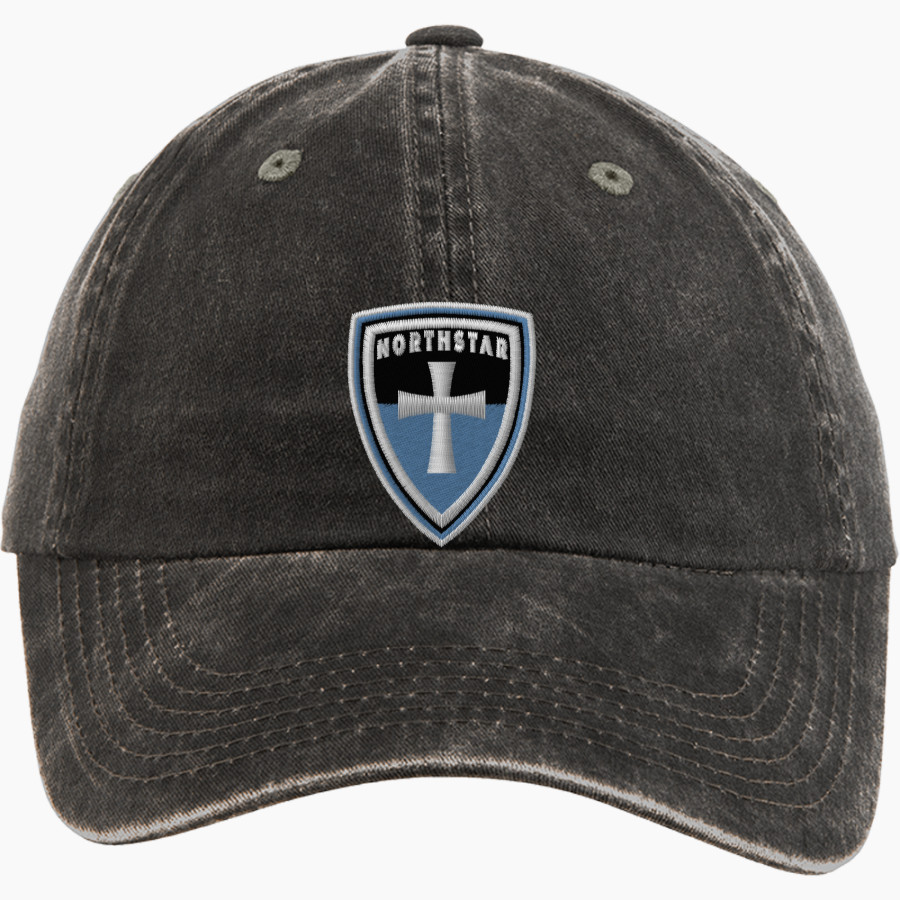 Northstar Christian Knights <span class="pdp-name-mascot">Northstar Christian Academy Knights</span> Port Authority Women's Garment Washed Hat