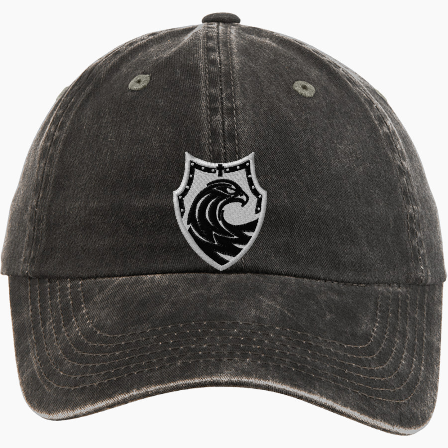 CISTERCIAN PREPARATORY SCHOOL HAWKS <span class="pdp-name-mascot">CISTERCIAN HAWKS</span> Port Authority Women's Garment Washed Hat