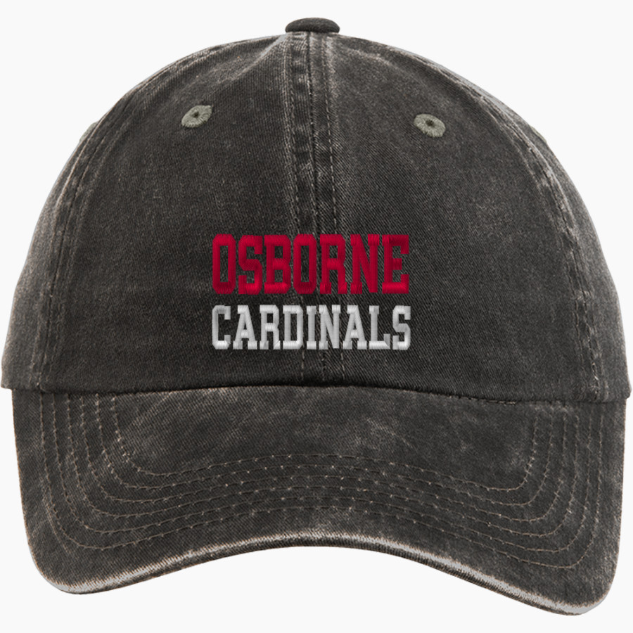 OSBORNE HIGH SCHOOL CARDINALS <span class="pdp-name-mascot">OSBORNE CARDINALS</span> Port Authority Women's Garment Washed Hat