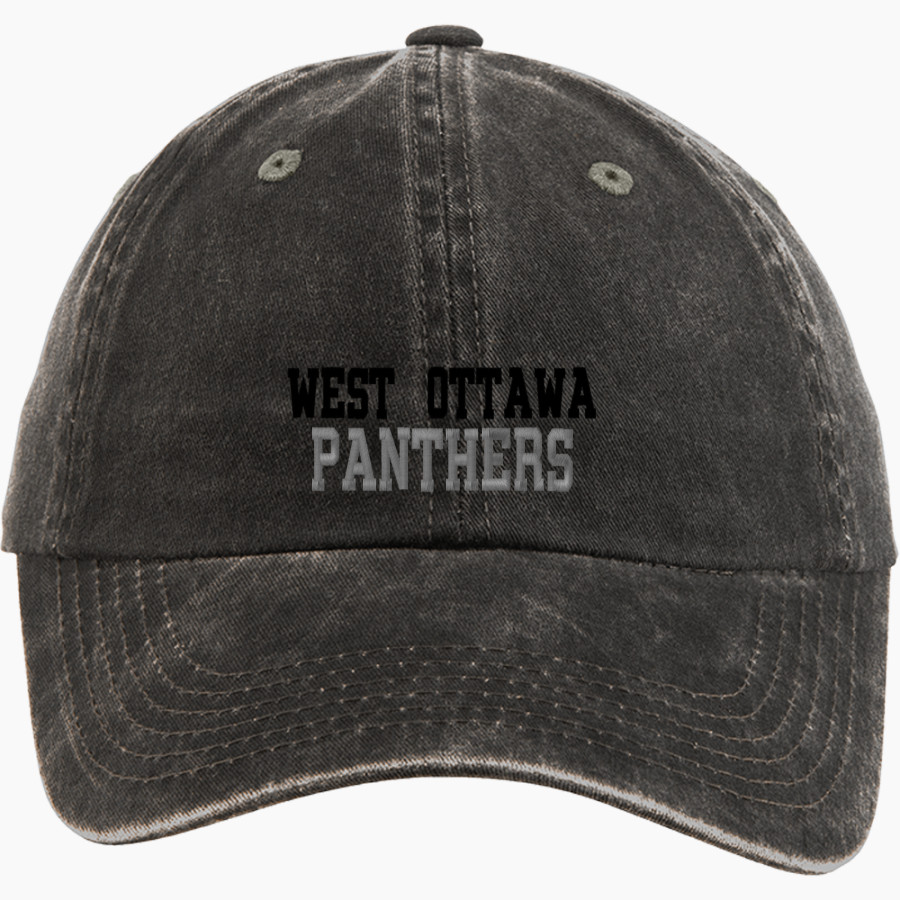 West Ottawa Panthers <span class="pdp-name-mascot">West Ottawa Panthers</span> Port Authority Women's Garment Washed Hat