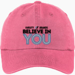 Believe In You <span class="pdp-name-mascot">Believe In You</span> Port Authority Women's Garment Washed Hat Front Thumbnail