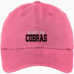 University Prep Cobras <span class="pdp-name-mascot">University Prep Cobras</span> Port Authority Women's Garment Washed Hat Front Thumbnail