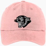 Central Panthers Port Authority Women's Garment Washed Hat Front Thumbnail