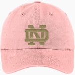 Notre Dame Irish Port Authority Women's Garment Washed Hat Front Thumbnail