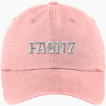French-American School of New York - Online Store <span class="pdp-name-mascot">French-American School Sharks</span> Port Authority Women's Garment Washed Hat Front Thumbnail