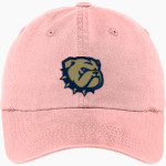 Wingate University Bulldogs Port Authority Women's Garment Washed Hat Front Thumbnail