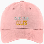 Cape Fear Colts <span class="pdp-name-mascot">Cape Fear Colts</span> Port Authority Women's Garment Washed Hat Front Thumbnail