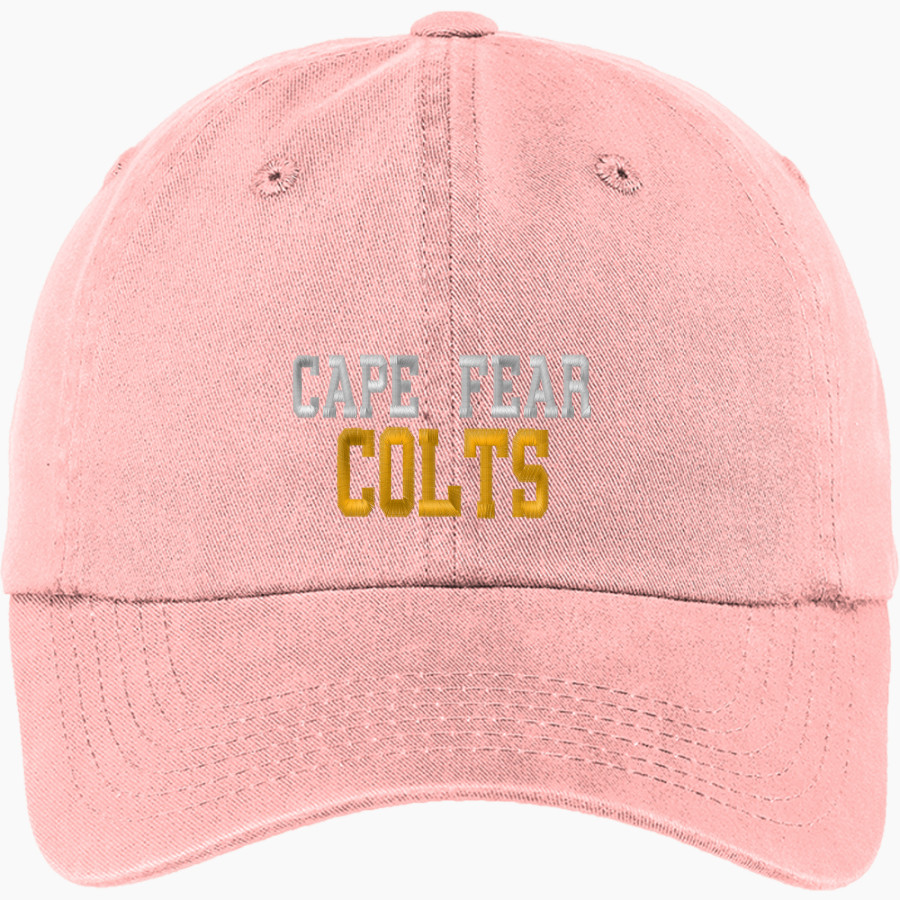 Cape Fear Colts <span class="pdp-name-mascot">Cape Fear Colts</span> Port Authority Women's Garment Washed Hat