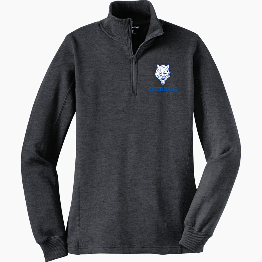 Boone Grove Wolves <span class="pdp-name-mascot">Boone Grove Wolves</span> Sport-Tek Women's 1/4 Zip Pullover