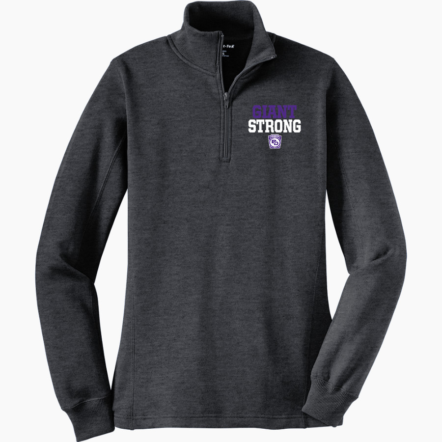 Ben Davis Giants Sport-Tek Women's 1/4 Zip Pullover
