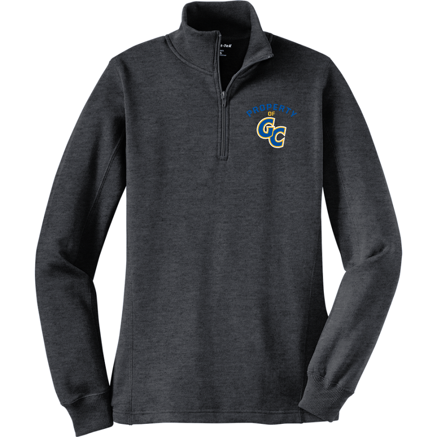 Greenfield Central Cougars Online Store <span class="pdp-name-mascot">Greenfield-Central Cougars</span> Sport-Tek Women's 1/4 Zip Pullover