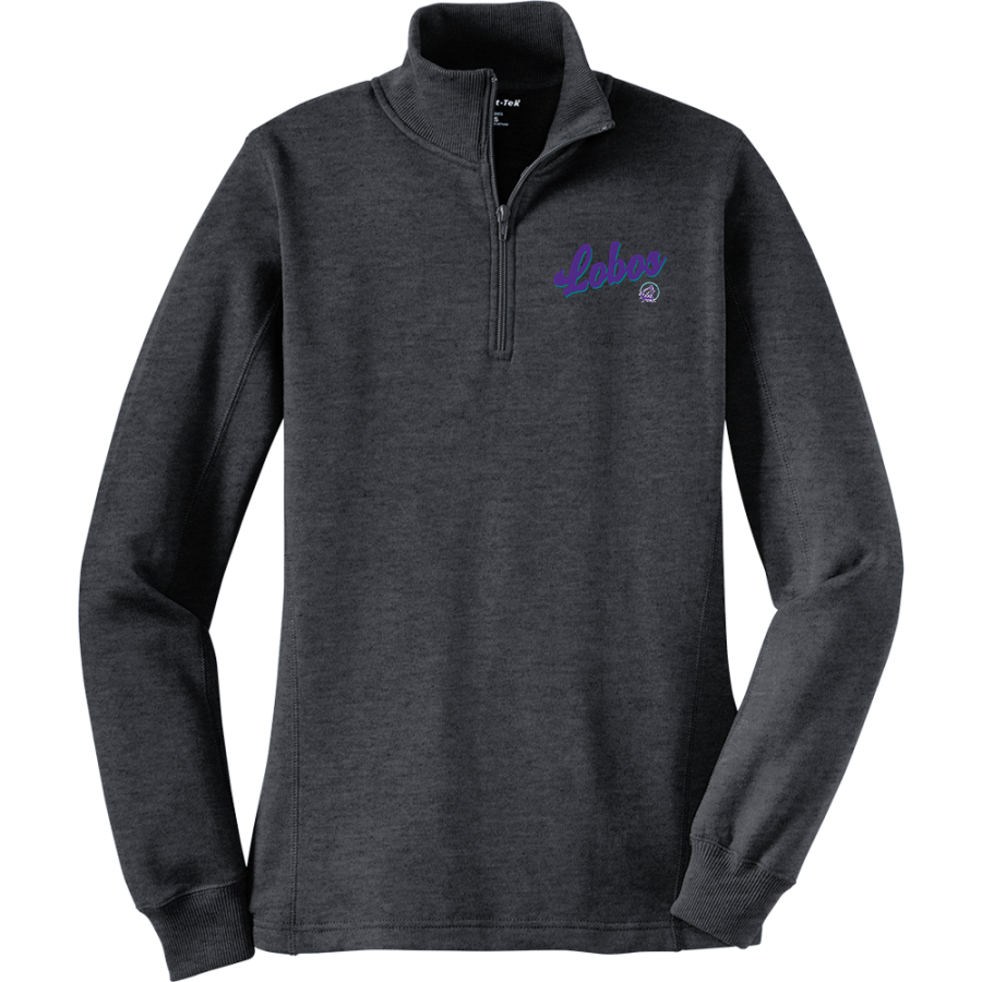 Lawrence 3-8 Lobos <span class="pdp-name-mascot">Lawrence 3-8 School Lobos</span> Sport-Tek Women's 1/4 Zip Pullover