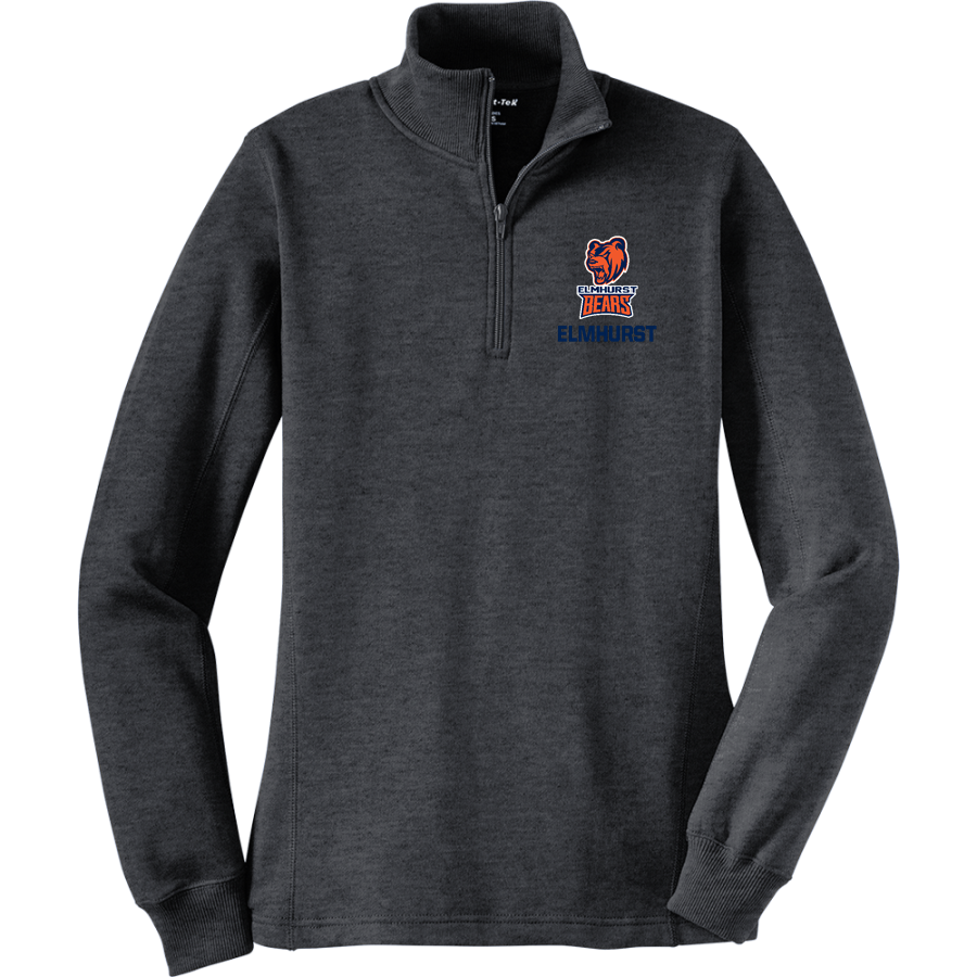 Elmhurst Bears Youth Football Club <span class="pdp-name-mascot">Elmhurst Bears Youth Football Club</span> Sport-Tek Women's 1/4 Zip Pullover